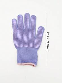 Set de herramientas para el cuidado y peinado del cabello: 6/4/2/1 piezas de peine rizado de silicona con perlas de doble/un solo lado, rizador, plancha de pelo, guantes resistentes al calor