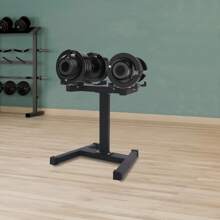 kangten Heavy Duty Dumbbell Holder, Dumbbell Stand, Dumbbell Storage Rack - Black - View 6