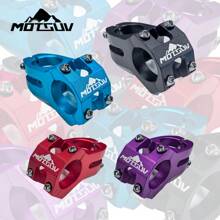 مقبض دراجة جبلية 31.8 مجوف للجولات الريفية السفوحية صنع من سبائك الألومنيوم المقطع باستخدام ال- CNC بطول 45 مم، مجموعة تعديل مقبض قصير - متعدد الألوان - مشاهدة 1