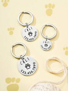 1 thẻ nhận dạng thú cưng tùy chỉnh, thẻ nhận dạng hai mặt khắc hình xương cá nhân hóa cho mèo/chó, thẻ đeo cổ sang trọng, phụ kiện cho chó, khắc hình thời trang, nhiều màu sắc, cổ điển, dễ thương, tối giản, độc đáo, quà tặng kỷ niệm/sinh nhật cá nhân hóa cho thú cưng, đồ dùng cho thú cưng, tên thú cưng có thể tùy chỉnh - Nhiều màu - Xem 7