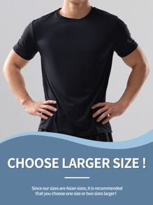 361degree 361 Active/Sports/Beach Top For Men,Elastic,Mesh Fabric,Quick Dry,Swimming,Gym,Daily Wearing,One Or Two Size Larger Is More Recommended - Black - View 3