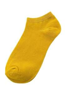 10/20 Pares de Meias Curtas Coloridas Tipo Doce para Mulheres, Elásticas e Confortáveis em Cores Sólidas, Macias e Versáteis, Adequadas para Uso Diário, Primavera/Verão