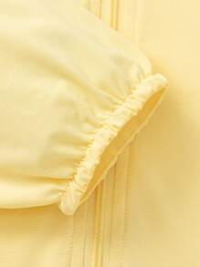 Balabala Baby Hooded Sun Protection Jacket, 2025 Summer Cute Loose Outerwear - Light Yellow - View 8