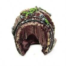 Aquarium Artificial Barrel Cave Resin Ornaments Drizzles Aquarium Landscaping Accessories Background Drizzle