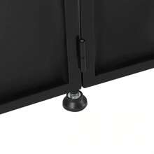 Futchoy DJ Event Facade 4-Panel Light Metal Frame Booth + Travel Bag Case+ 2 * Scrims - Black - View 9