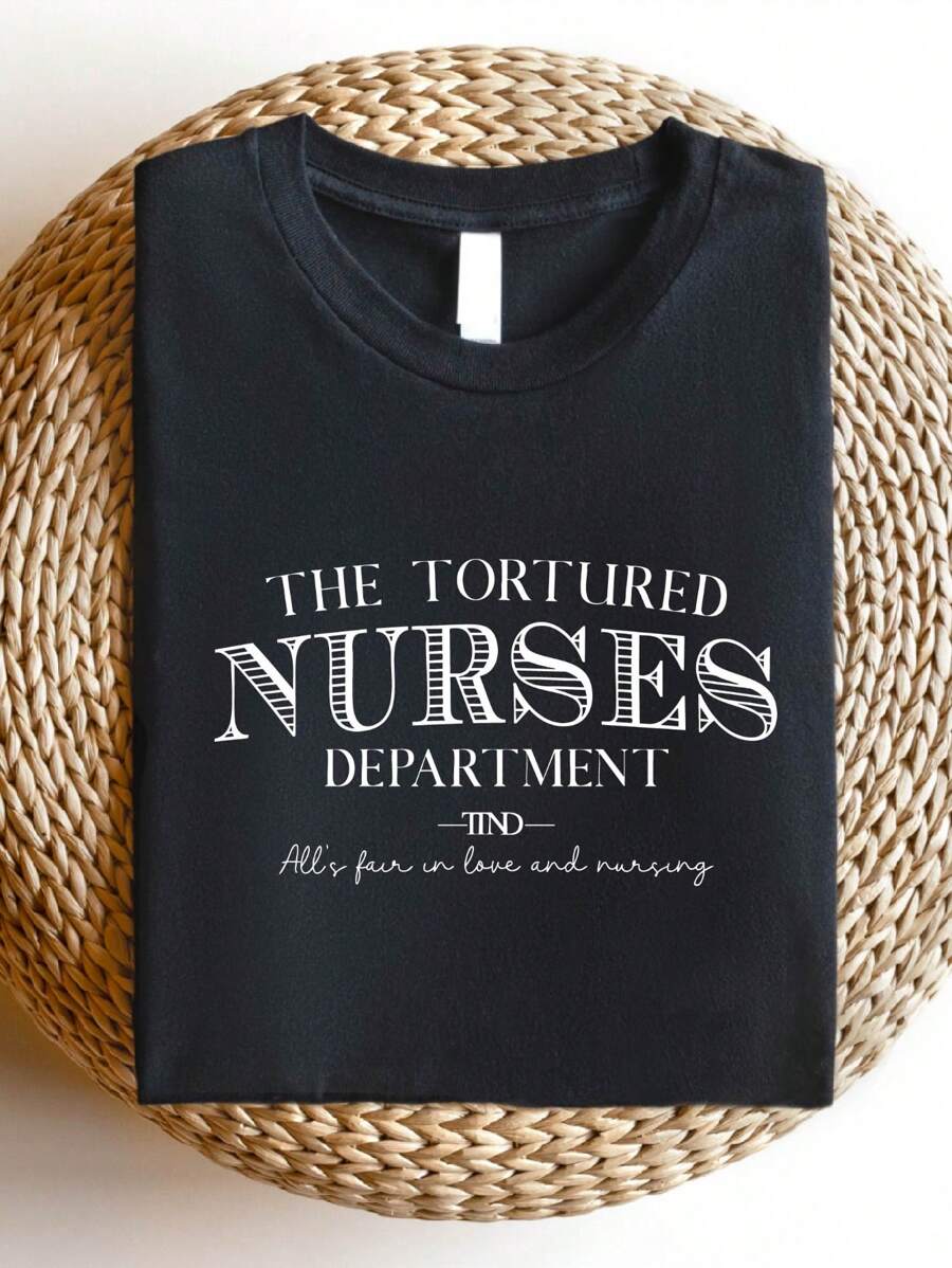 Funny Nurse Shirt, Nurse Life Sweatshirt, Cute New Nurse Hoodie, Gift For Nurse, Nurse Crew Matching T-Shirt, Registered Nurses Sweatshirts, Nursing Student Hoodies, Nurse Appreciation. SD-2259 - màu đen - Xem 1