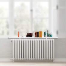 Youyijia 60cm White Radiator Cover Shelves Easy Fit MDF Wood Shelf Including Brackets - Variant1 - View 6
