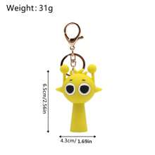 Sanrio 1 st Sprunki Rhythm Game Box Sleutelhanger, Game Peripheral Rhythm Box Figuur Hanger