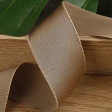 Cinta de seda de moral de dos caras con ribete colorido, suministros de accesorios para el cabello DIY como lazos, tiradores y broches, cinta de satén de poliéster