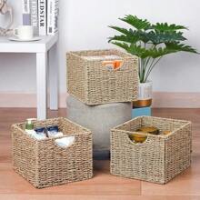 Paniers de rangement - Seagrass (lot de 3) - Voir 2