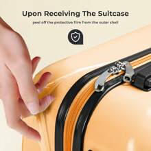 20/28 Inch Carry-On Suitcase With Spinner Wheels,Hard Shell Suitcases,Lightweight Rolling Luggage For Women