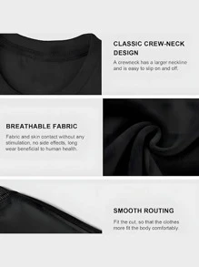 Funny Silly Meme Cat Brainrot Meme Gen Z Meme T-Shirt - 黑色 - 查看 6