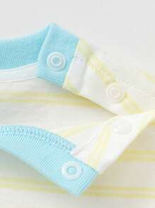 Balabala Baby T-Shirt, 2025 Summer Stylish & Cute Top - Lemon Yellow - View 7