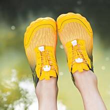 1 Pair Women's Quick Dry Five Toe Water Shoes - Suitable For Beach Play, Boating, Swimming, Outdoor Trekking, Indoor Yoga & Fitness, Water Sports