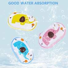 3 stuks/6 stuks extra zachte exfoliërende badsponzen, herbruikbare body scrubbers voor een spa-achtige douche-ervaring