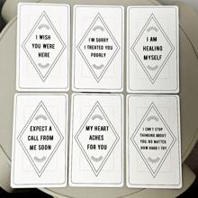 Twin Flames Love Messages Greeting Cards - Photo Color - View 5