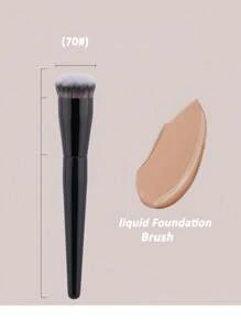 Set de 4 piezas de brochas de maquillaje que incluye brocha para base, brocha de sombra de ojos, brocha para polvo y brocha de contorno, de nuevo estilo