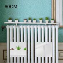 Youyijia 60cm White Radiator Cover Shelves Easy Fit MDF Wood Shelf Including Brackets - Variant1 - View 4