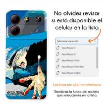 Funda Compatible con Zte Satoru Gójo Manga, Protector para Zte Jújutsu Kaisen, Case para Zte Satoru Gójo Manga, Carcasa de Satoru Gójo Manga Jújutsu Kaisen Anticaídas a Prueba De Golpes TPU. - Transparente - Ver 4