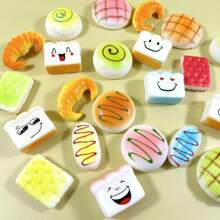 Pineapple Squishy Toys Set, High-Quality Stress Relief Squeeze Toys Assorted Styles & Colors (Random) - Multicolor - View 10