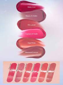 ETUDE My Own Gemstone Over Glowy Tint 17 D.F，保湿光泽妆效，轻盈不粘腻，闪耀光泽，唇部高光，3D 光泽效果，日常妆容，韩国化妆品，3克/0.106液盎司。 - #17 D.F - 查看 6