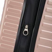ASSODA High Quality Front Opening Suitcase, Side Opening Suitcase, Rolling Suitcase - Rose Red - View 8