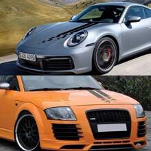 Universelle Motorhaube Aufkleber Auto Rennsport Styling DIY Beschriftung Motorhauben Vinyl Folie Aufkleber Tuning Zubehör passend für Autos, SUVs, Pickup Trucks