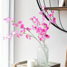 3PCS Artificial Flower Simulation, Real Touch Artificial Sweet Pea Flowers -Artificial Hellebores Flowers Bouquet, Wedding And Engagement Plastic Floral Arrangement, Home Decor Faux Plants, Premium Oxidation Resistant, Long-Lasting, And Delicately Crafted For Wedding Arrangements, Bridal Bouquets, Garden, Yard, And Home Decor - Best Gift For Valentine's Day, Easter, Mother's Day, Father's Day Gifts Birthday Graduation Back To School Room Decor School Supplies - Multicolor - View 6