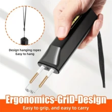 100W Portable Plastic Welding Kit - Compact Wireless Mini Welding Machine With USB Data Cable, Suitable For Fast Car Bumper And Furniture Repair Plastic Welding Kit, Comes With 200 Welding Nails (Black) - Black - View 2