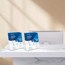 2 Pack A5 Clear Perspex Leaflet Holders Brochure Stand Top Portrait Menu Flyer - White - View 5