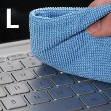 Toalla antiestática para computadora y coche, paño de limpieza de microfibra para gafas, pantallas y lentes, toallitas de limpieza - azul real - Ver 8