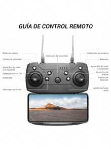 Mini Drone Control Remoto Con Camara 4k Quadcopter+ 2batería - Tipo de Enchufe A USA (110-127V) - Ver 8