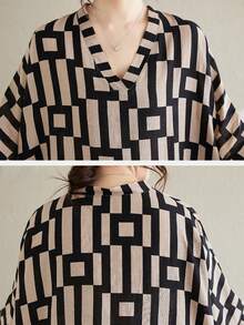 Topy, Bohemian Casual Holiday Dress, Damska sukienka na wakacje w dużym rozmiarze, 2025 Summer New V Leader Dress, Sukienka dla mamy, Sukienka na co dzień, Top, Bielizna piżama, Sukienka plażowa,