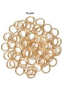 200pcs/Pack Delicate Minimalist Open Jump Rings, Closed Linking Rings, Handmade DIY Bracelet, Earrings, Jewelry Accessories - 200 Pcs/pack Single Loop - View 16