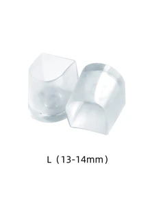 1 Pair Of Women's Latin Dance Wear-Resistant Silent Heel Protection Cover High Heels And Stiletto Cover Replacement Shoe Accessories