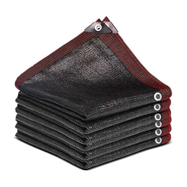 1 Piece Black Sunshade Net, Outdoor Canopy For Greenhouses, Patios, Pools, Courtyard And Garden