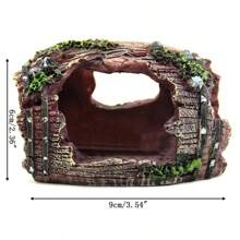 Aquarium Artificial Barrel Cave Resin Ornaments Drizzles Aquarium Landscaping Accessories Background Drizzle