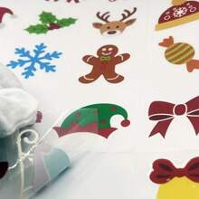 30pcs Customized UV Transfer Stickers - 1.97"/3.15"/5.12", Personalized 3D Hollow Design, Suitable For Halloween & Christmas, Mixed Colors, Great For Sports & Outdoor Activities, Cute Stickers,Multi-Functional,Durable,Ornamental,Reusable,Exquisite,Stylish,High-Quality,Colorful,Modern,Custom,Personalized,Unique,Ideal Gifts For Him,Ideal Gifts For Her,Boyfriend,Dad,Girlfriend,Mom,Family,Friends,Tea Room,Home,Garden,Office,Back To School Fashion - Multicolor - View 10