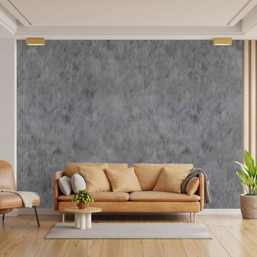 1Roll Concrete Wallpaper 15.7 In X 196.8/118 /39.3in Peel And Stick Vinyl Cement Concrete Contact Paper For Walls Cabinets Waterproof Removable Textured Wallpaper Bedroom Living Room Bathroom Background Wall Home Decoration Wall Stickers DIY Easy To Install Room Decor Wall Decor Bathroom Decor Bedroom Decor Room Decoration Stuff Living Room Decor House Decor Home Decor Living Room Wall Paper