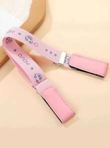 1pc Cartoon Pattern Elastic Waist Belt, Casual Waistband Suitable For Boys And Girls - 1PC - View 8