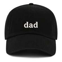 Dad & Mom Embroidery Baseball Cap Men Women Unisex Baseball Cap Adjustable Hat