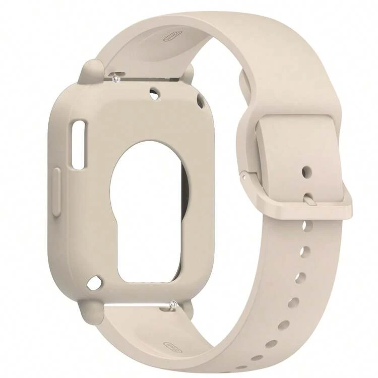 Custodia in silicone + cinturino compatibile con Redmi Watch 5 Lite / 5 Active, braccialetto sostituibile, cinturino per smartwatch, protezione per custodia - Orologio Redmi 5 Attivo - Visualizzare 18