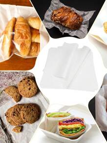 50 piezas de papel absorbente de aceite, artículo de uso doméstico diario y casual