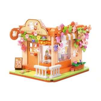 Miniso TOPTOY China Building Blocks EMMA Secret Forest Comfortable Series Building Blocks House Construction Assembly