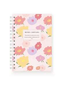 A5 Notebook 100 Sheets Lined Sketchbook Drawing School Hardcover Notebooks - My Journey - View 1