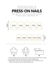 24pcs Long Almond / Short Square Press-On Nails Set, Gentle Minimalist Blush Multi-Color Shimmery Full Coverage Press-On Nails, Suitable For Girls And Ladies As Gifts, Parties, Office Wear, Includes Adhesive Tape And Nail File