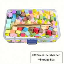 Agarrador de esponja de uña de metal,  mini esponjas de uña reemplazables en bloques para nail art degradado, herramientas de nail art para suministros y accesorios de uñas - Multicolor - Ver 11