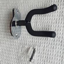 360° 可旋转金属吉他壁挂挂钩，防滑支架，适用于原声吉他、古典吉他、电吉他、尤克里里琴、小提琴 - 通用吉他展示架配件 - 銀色 - 查看 3