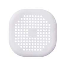 1 pièce Filtre anti-obstruction de lavabo avec motif, bouchon de vidage de baignoire et de douche au sol, bouchon désodorisant en silicone pour cuisine, couvercle de vidange au sol pour évier de cuisine, filtre de réservoir d'égout, vidange de salle de bain avec ventouse en silicone
