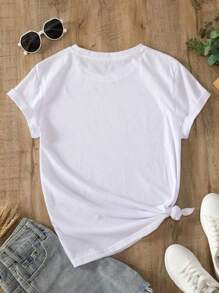 Camiseta de mujer - Blanco - Ver 2